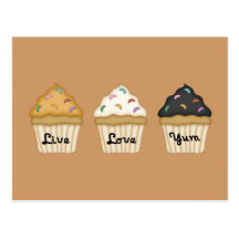 Petit gâteau Yum Cartes Postales