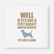 Petit griffon Vendeen de basset Aimant Pour Réfrigérateur