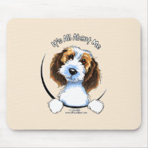 Petit griffon Vendeen PBGV IAAM de basset Tapis De Souris