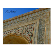 petit groupe du Taj Mahal Carte Postale