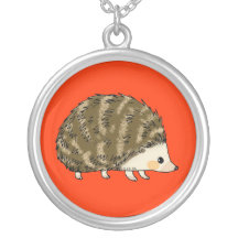 Petit hérisson mignon pendentifs