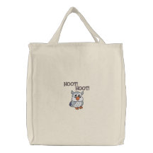 Petit hibou mignon, HUÉE ! , HUÉE ! Sacs De Toile