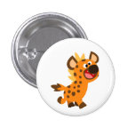 Petit insigne mignon de bouton d'hyène de bande de badges publicitaires