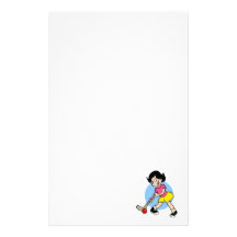 Petit joueur papier à lettre personnalisé