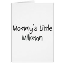 Petit laitier de Mommys Carte De Vœux