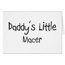 Petit Macer du papa Carte