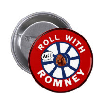 Petit pain avec Mitt Romney Badges