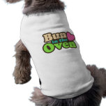 Petit pain dans le four t-shirt pour chien