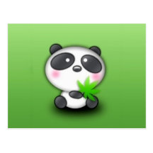 Petit panda CUB Cartes Postales