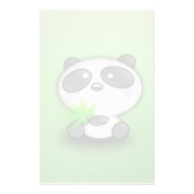 Petit panda CUB Papier À Lettre Customisable
