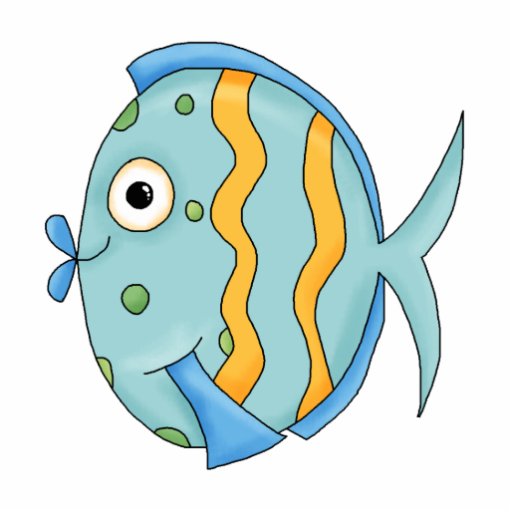 Petit personnage de dessin animé tropical mignon d photo en découpe