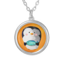 Petit pingouin mignon bijouterie