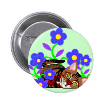 Petit somme de chat badges avec agrafe