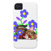 Petit somme de chat coque Case-Mate iPhone 4