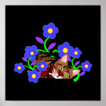 Petit somme de chat affiches