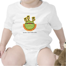 Petit T-shirt de bébé du monstre de la maman perso