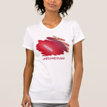 Petit T-shirt de dames - flamme