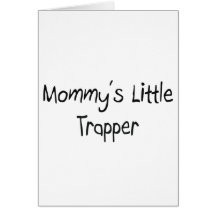 Petit trappeur de Mommys Cartes De Vœux