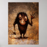 Petit Troll drôle Poster
