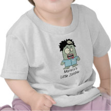 Petit zombi de Mommys T-shirts