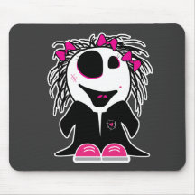 petit zombi mignon girly tapis de souris