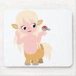 Petite bande dessinée mignonne Centauress Mousepad tapis de souris