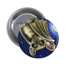 Petite batte somnolente pin's