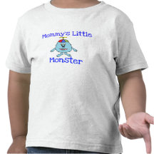 Petite chemise de monstre de garçon du monstre de  t-shirt