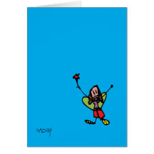 Petite fée cartes de vœux