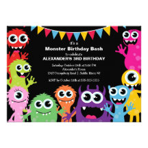 Petite fête d'anniversaire MIGNONNE de coup de mon Invitations