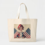Petite fille 4 juillet en rouge, le blanc et le bl sac