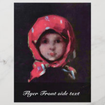 Petite fille par Grigorescu Nicolae (la meilleure  Prospectus Avec Motif