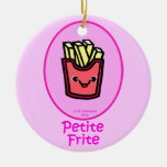 - Petite friture rose - pommes frites françaises Ornements De Noël