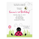petite invitation d'anniversaire de ressort de la 
