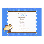 Petite invitation mignonne de baby shower de garço