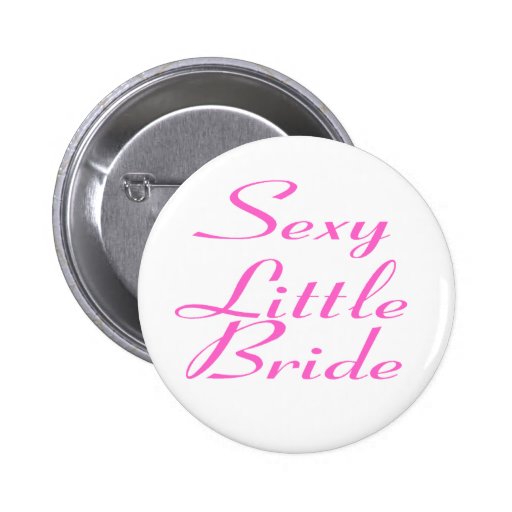 Petite jeune mariée sexy badges