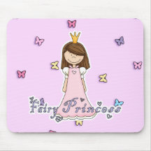 Petite jolie princesse féerique mignonne tapis de souris