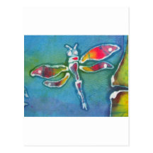 petite libellule cartes postales