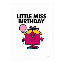 Petite Mlle Birthday Classic 1 Carte Postale