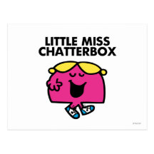 Petite Mlle Chatterbox Classic 1 Cartes Postales