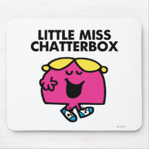 Petite Mlle Chatterbox Classic 1 Tapis De Souris