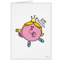 Petite Mlle princesse Icon 2 Cartes De Vœux