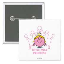 Petite Mlle princesse Icon 4 Badge
