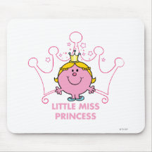 Petite Mlle princesse Icon 4 Tapis De Souris