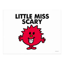 Petite Mlle Scary Classic Cartes Postales