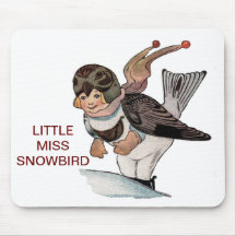 PETITE MLLE SNOWBIRD TAPIS DE SOURIS