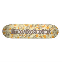 Petite Mlle Sunshine Planches À Roulettes Customisées