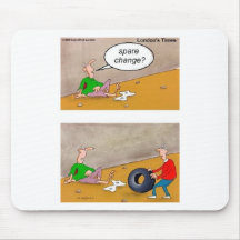 Petite monnaie ? Yup ! Tasses et cadeaux drôles de Tapis De Souris