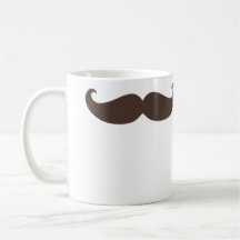 Petite moustache de guidon en Brown Tasse À Café