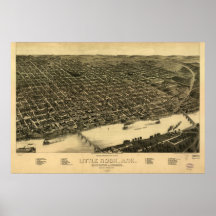 petite pierre, Arkansas 1871 Posters